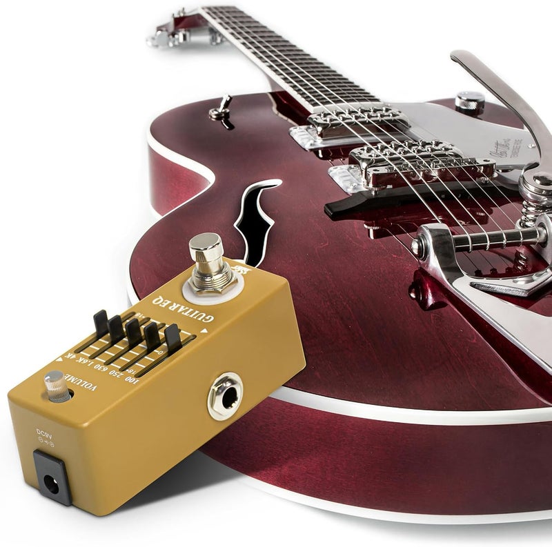 ISET Analog Equalizer Pedal EQ Pedal For Electric Guitar And Acoustic Guitar With True Bypass - Image 4
